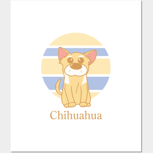 Cute Dogs illustrations - Chihuahua Posters and Art